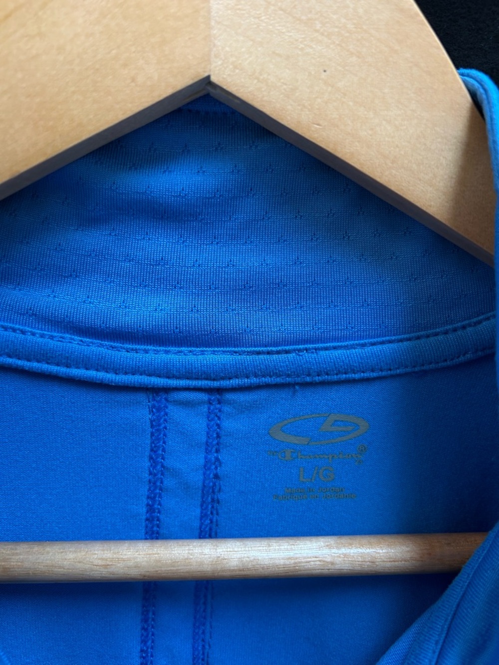 Champion Blue Performance Athletic Top - Picture 3 of 3